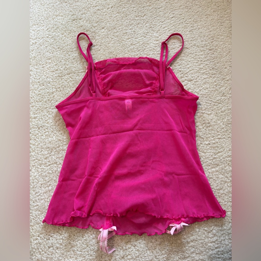 Vintage Victoria’s Secret Angels Mesh Top - Picture 4 of 4